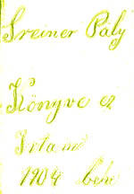 Paul Schreiner's diary